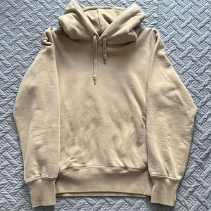 UNIQLO sweat pullover hoodie: Beige: XS